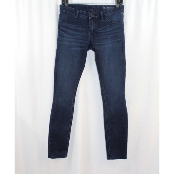 Blank NYC Denim - Blank NYC Womens Dark Wash Skinny Leg Jeans 27